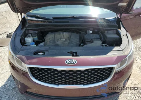 2016 Kia Sedona Lx из США, поврежденный, VIN KNDMB5C13G6190641